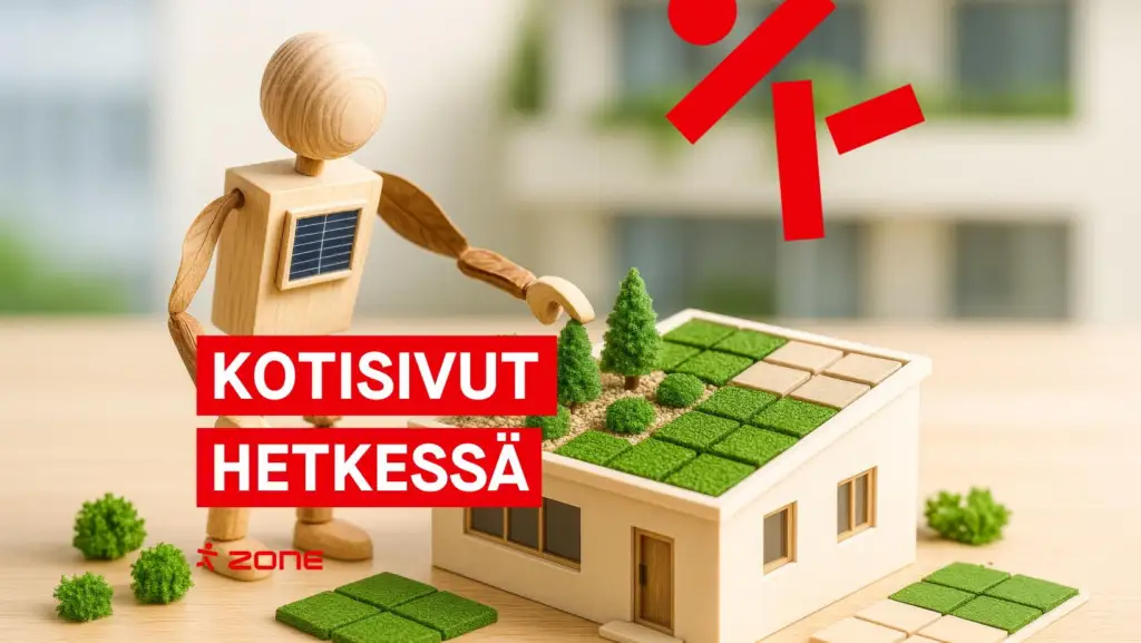 Näin Zone+ AI Assistant tekee kotisivut yritykselle hetkessä
