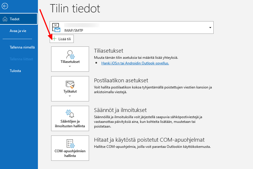 Seuraavat sähköpostiasetukset sopivat sähköposti tilillesi jos sulla on käytössä Outlook ja käytät Zone:n palveluita.