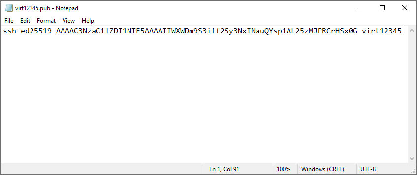 SSH key