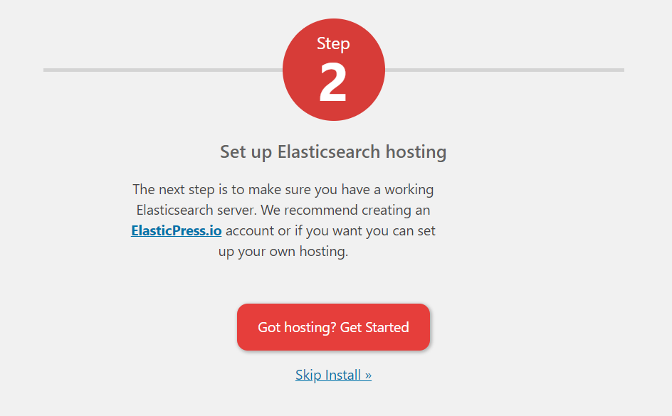 Setting up WordPress Elasticsearch requires ordering an Elasticsearch instance in your Zone customer account
