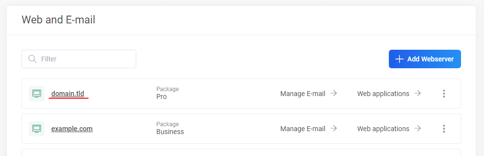 To activate the WAF firewall or change its settings, you must first log into the My Zone control panel.